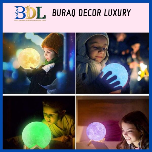 3D Moon Lamp Night Lamp